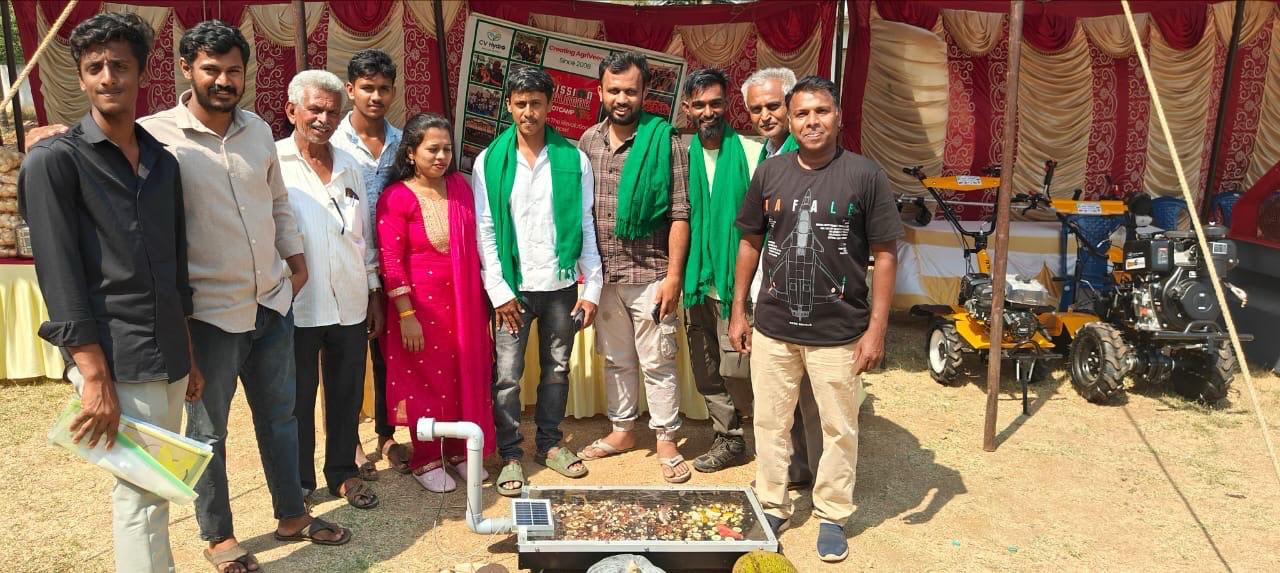 Crop Drying Demonstration - Various Crops Being Dried Using Solar Technology