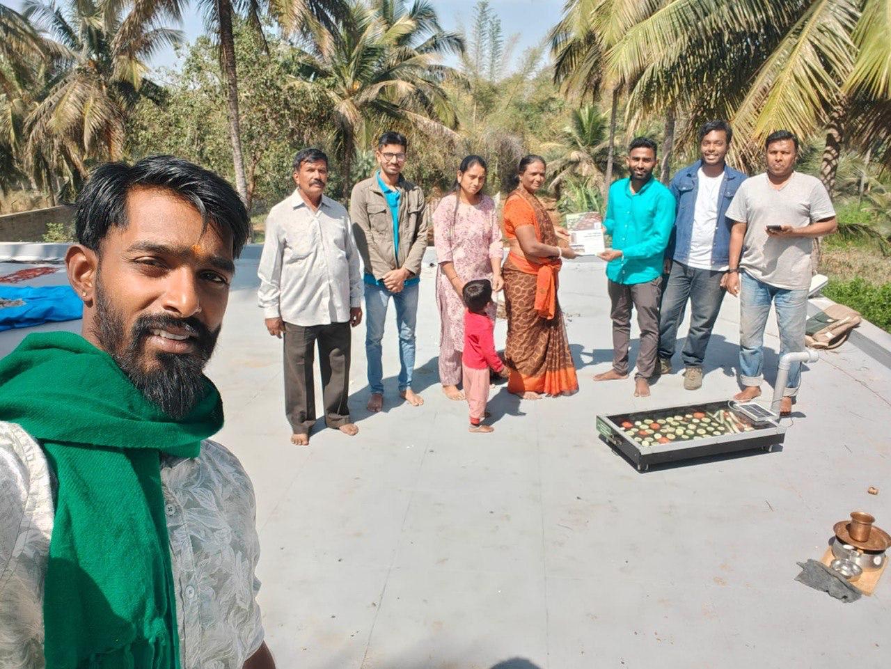 Agrivitals Team & Facility - Our Dedicated Team Working on Solar Drying Technology
